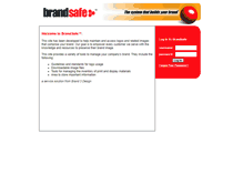 Tablet Screenshot of brandsafe.net